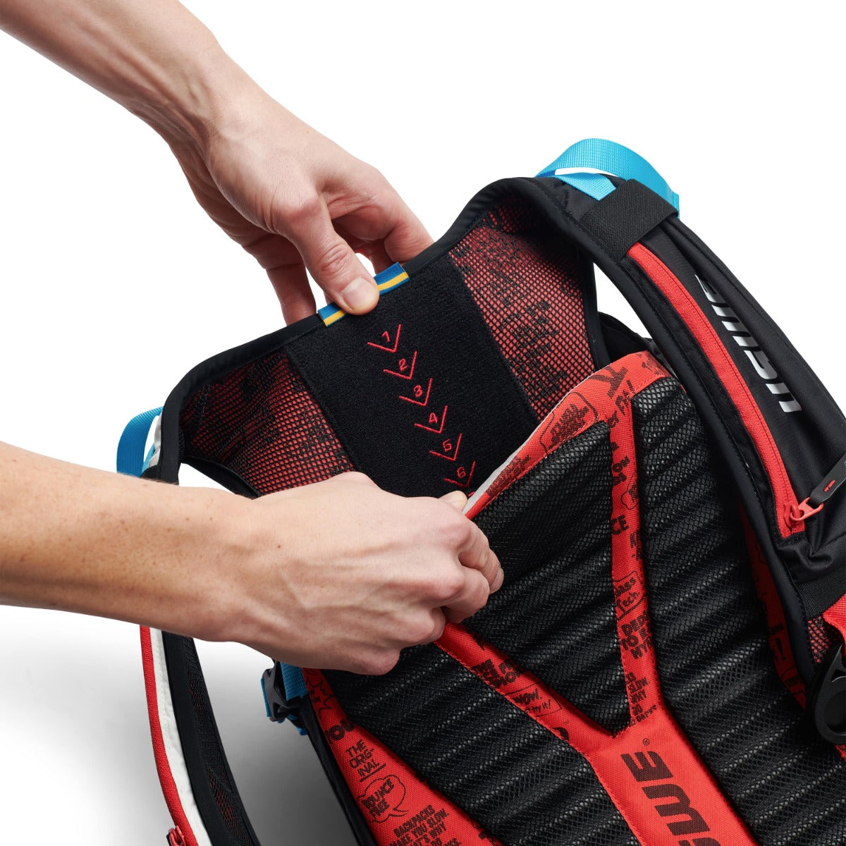 USWE HAJKER 18 L Backpack Black/Red