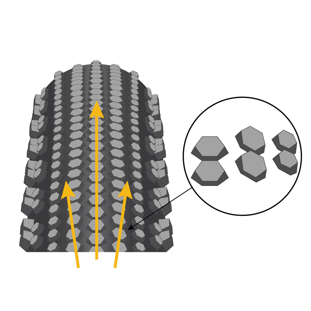 ENVE HEX 700x44 Tubeless Ready Beige tire