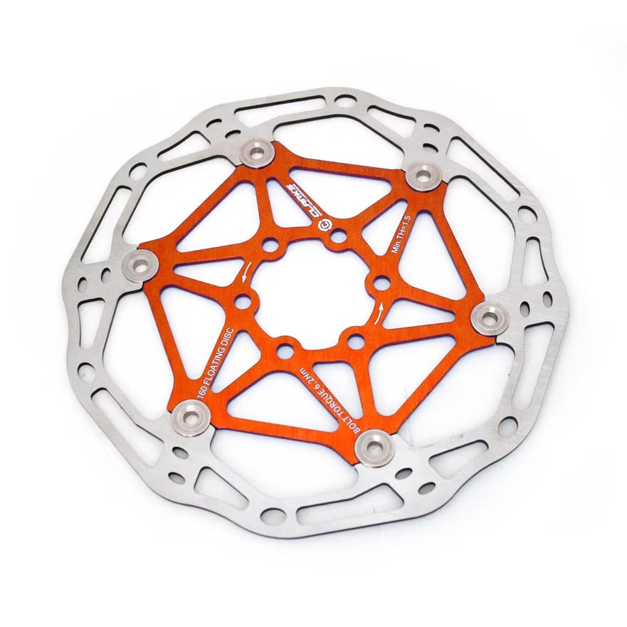 CLARKS CFR-02 6-Hole Floating Disc Orange