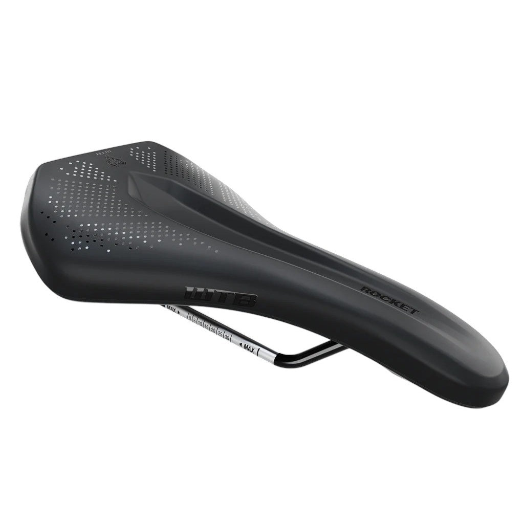 WTB ROCKET 145mm saddle Black stainless steel rails