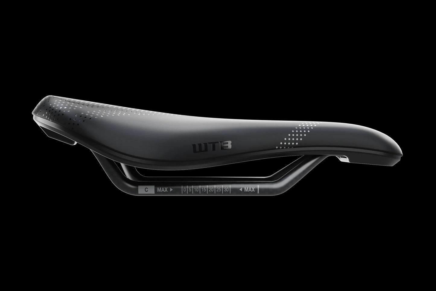 WTB SOLANO SL 142mm Black Titanium Rails Saddle