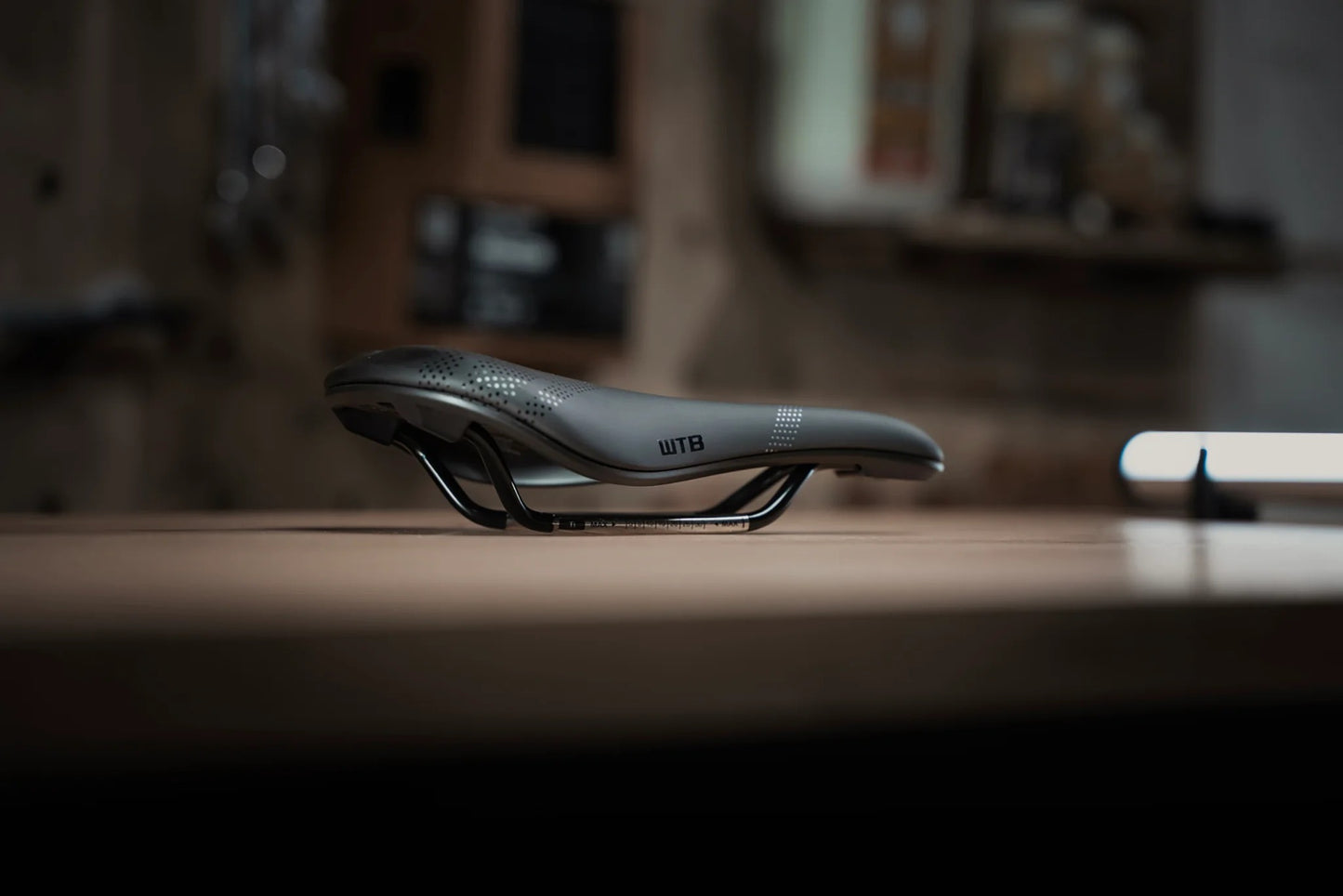 WTB SOLANO SL 142mm Black Titanium Rails Saddle