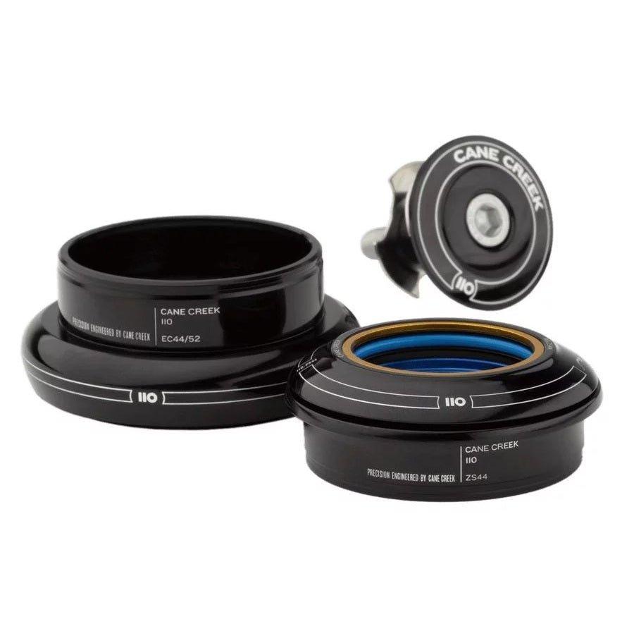 Headset CANE CREEK 110 Tapered, 1 1/8"-1.5", IS41/28.6/H15 | IS52/40, tall, 51.1OD, wide, black