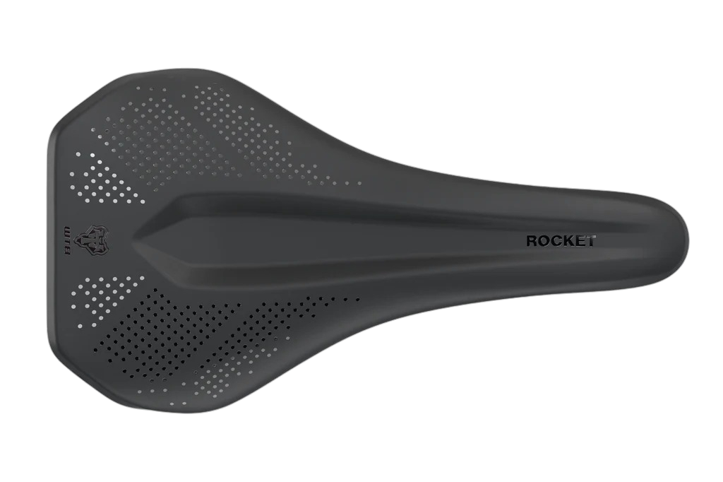 WTB ROCKET 145mm saddle Black stainless steel rails