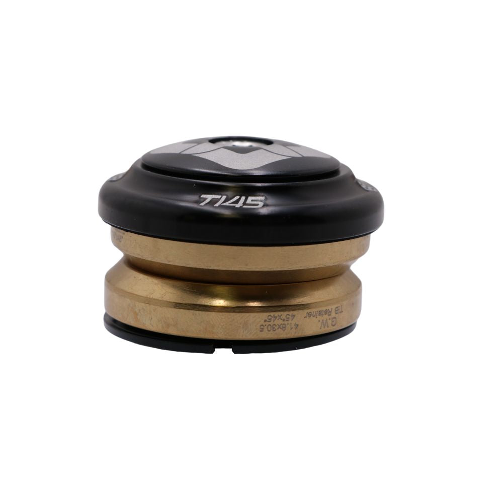 PRIDE Ti45 Titanium iIS42 1"1/8 Integrated Headset Black