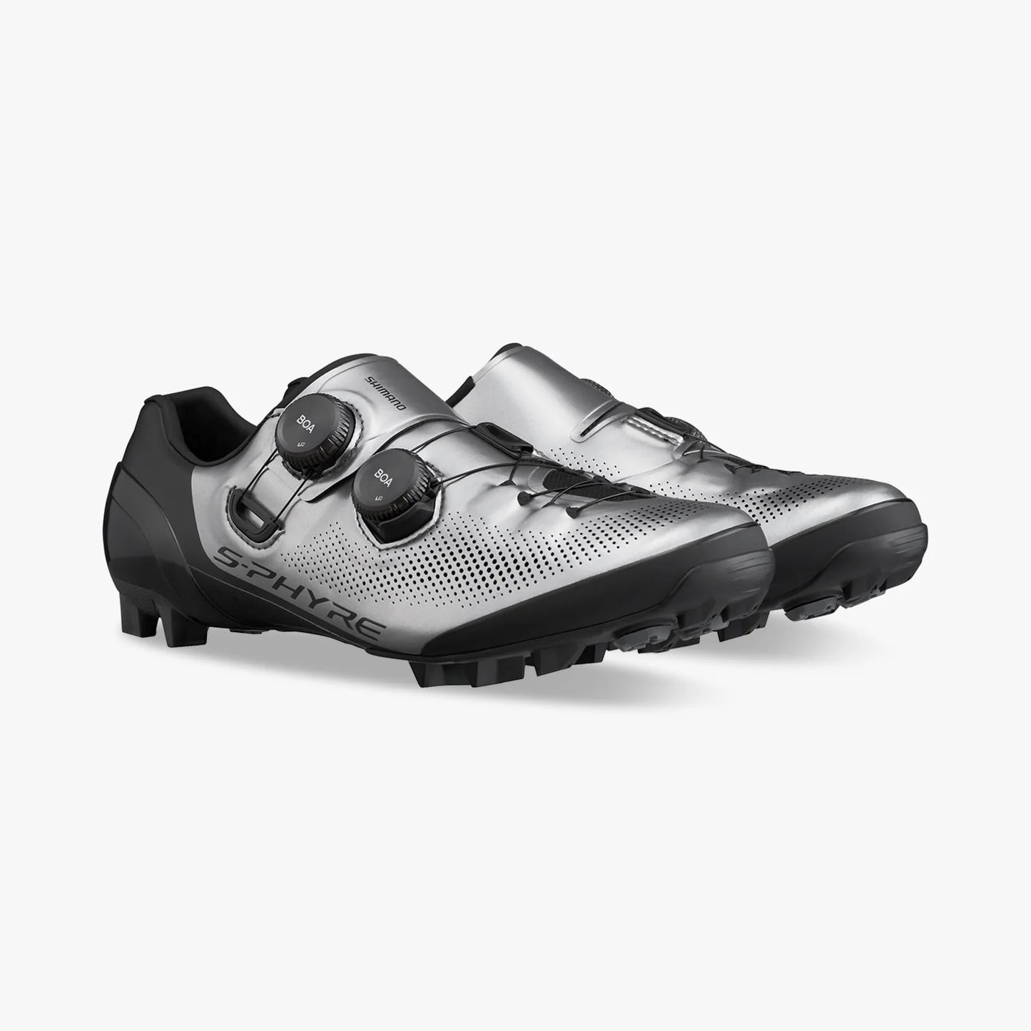 SHIMANO XTR XC903S S-PHYRE Silver MTB Shoes - Limited Edition