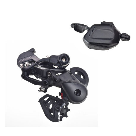TRP DH7 7V Black Derailleur and Shifter Kit