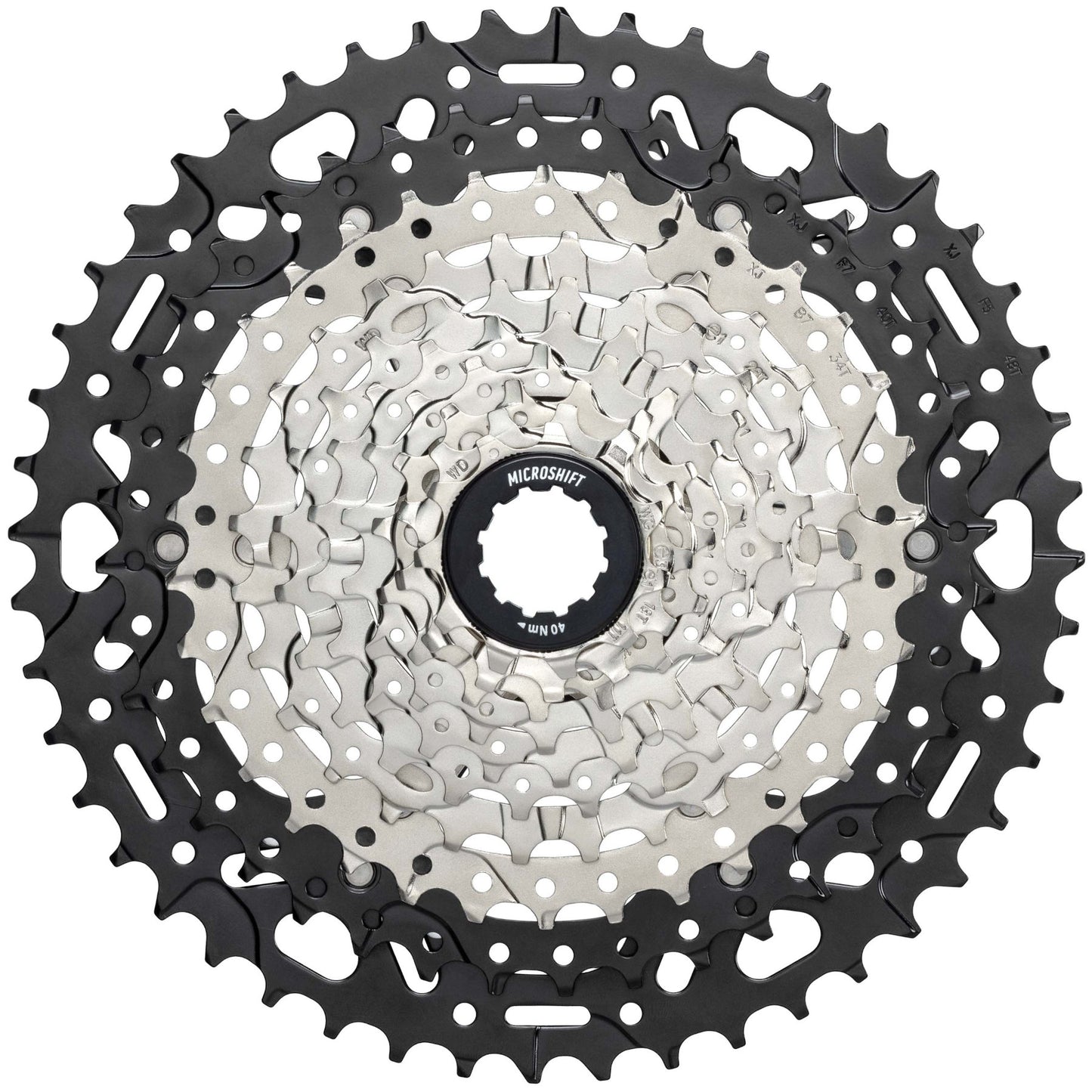 MICROSHIFT ADVENT MX Black E-Series 10V cassette