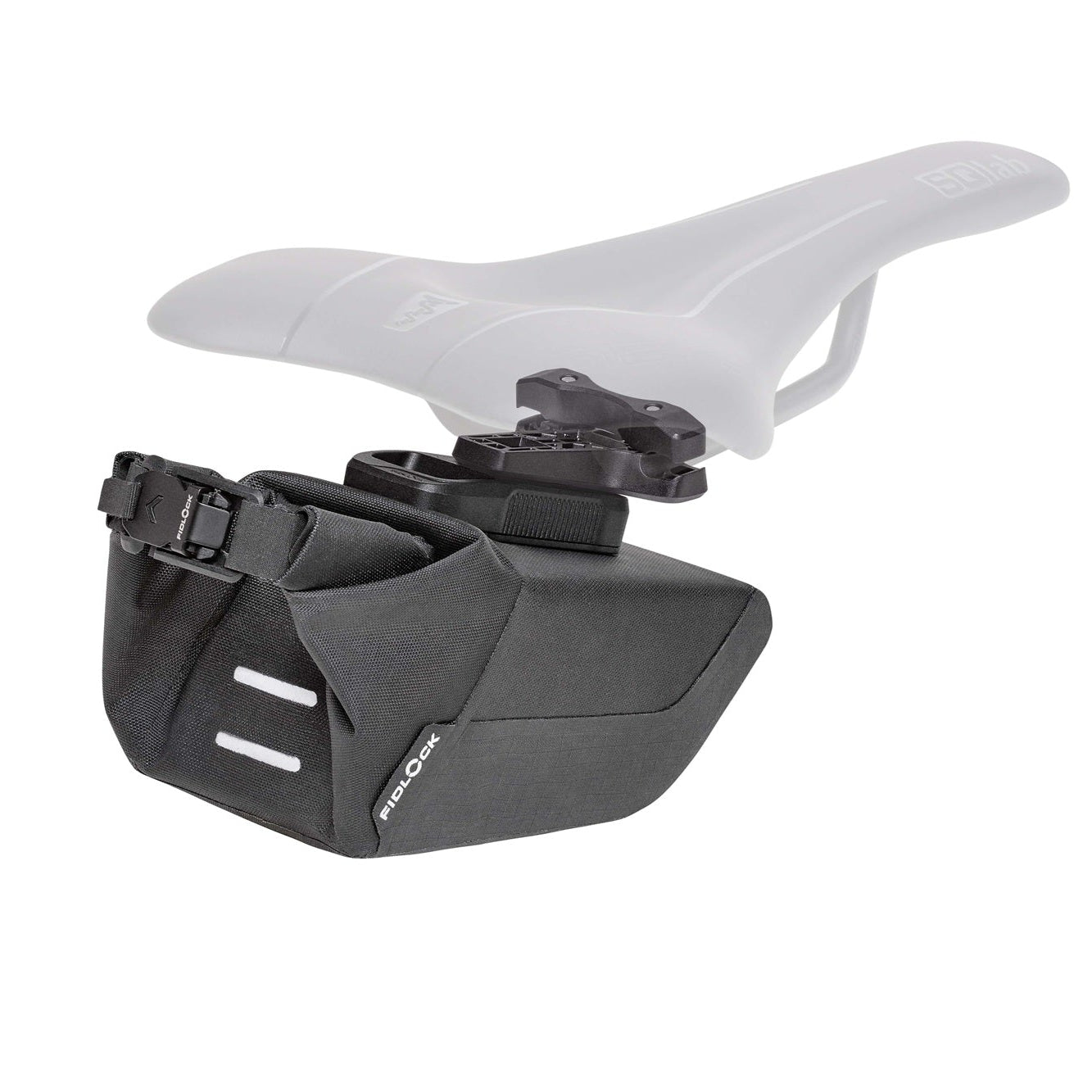 Saddle bag + Support FIDLOCK PINCLIP SET