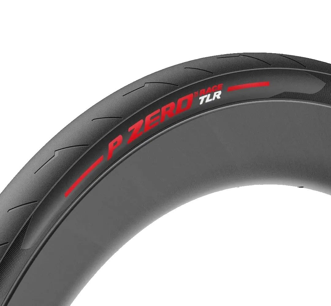PIRELLI P ZERO RACE TLR 700c Tubeless Ready Red tire