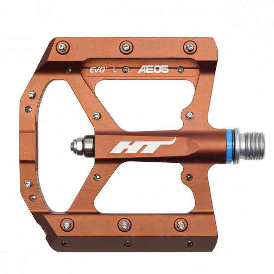 HT COMPONENTS AE05 Bronze flat pedals