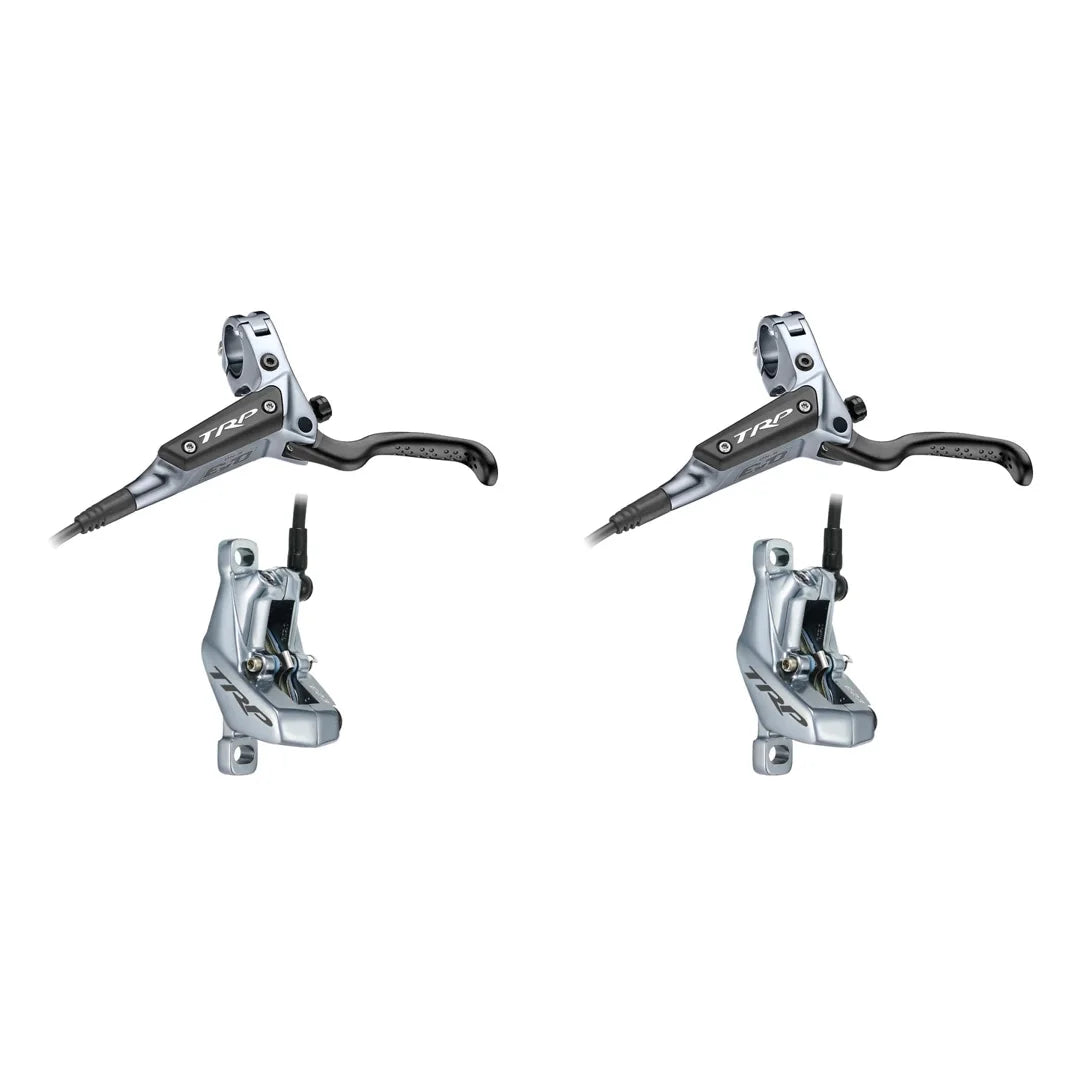 Pair of TRP DHR EVO Silver brakes