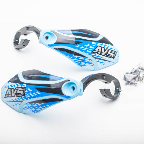 Handguard AVS KIT DECO Alu Paw Light Blue/Black