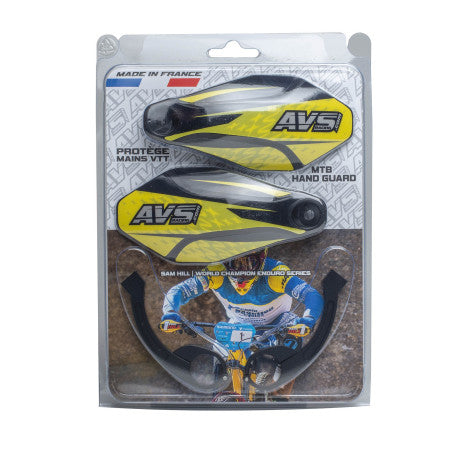 AVS KIT DECO Alu Handguard Black/Yellow