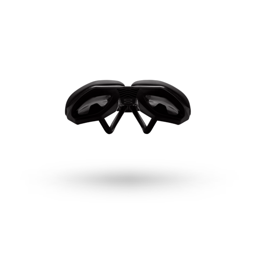 PRO TURNIX PERFORMANCE 142mm Saddle Steel Rails Black