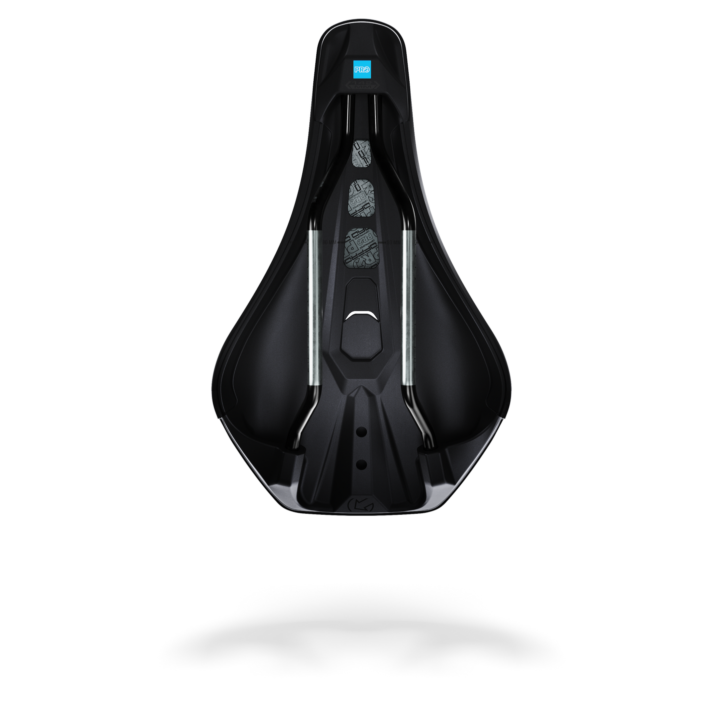 STEALTH OFFROAD PERFORMANCE 142mm PRO Saddle Stainless Steel Rails Black