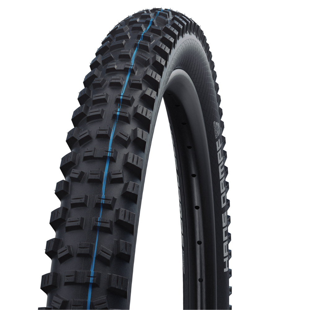 SCHWALBE HANS DAMPF 27.5x2.60 ADDIX SPEEDGRIP SUPERTRAIL tire Tubeless Ready Soft Black