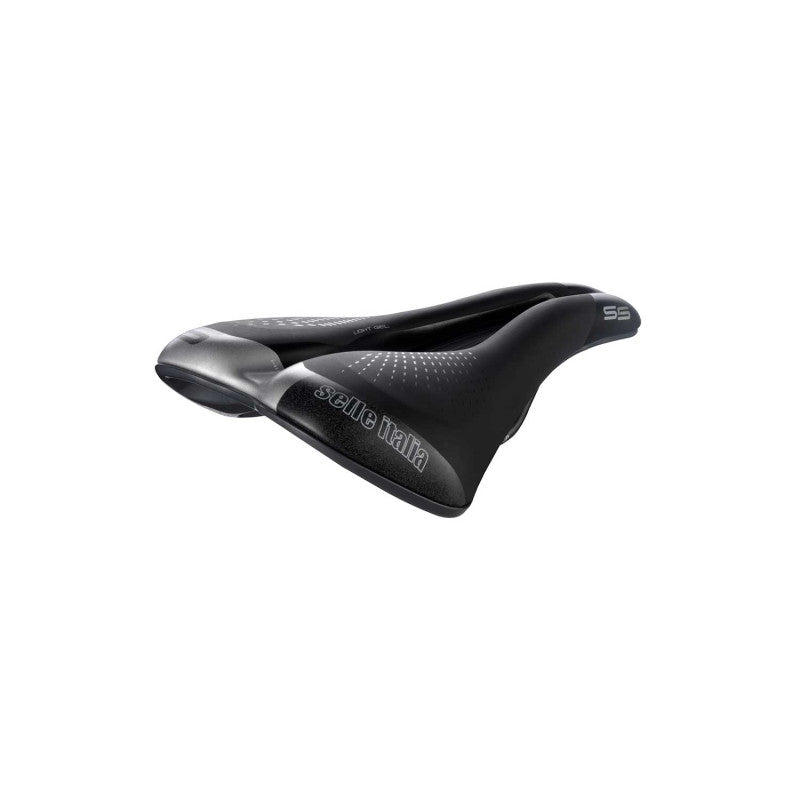 SELLE ITALIA S 5 LADY SUPERFLOW L Women's Saddle, Fec Rails, Black
