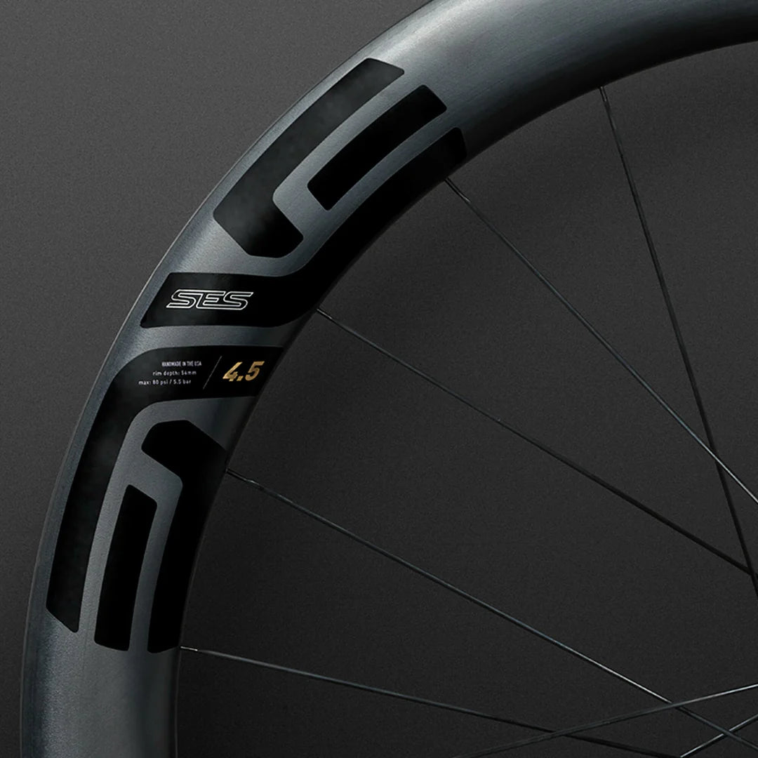 700c ENVE SES 4.5 56mm Black rear rim