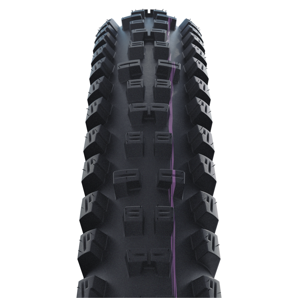 SCHWALBE TACKY CHAN 29x2.40 ADDIX ULTRASOFT SUPERGROUND Tubeless Ready Soft Tire