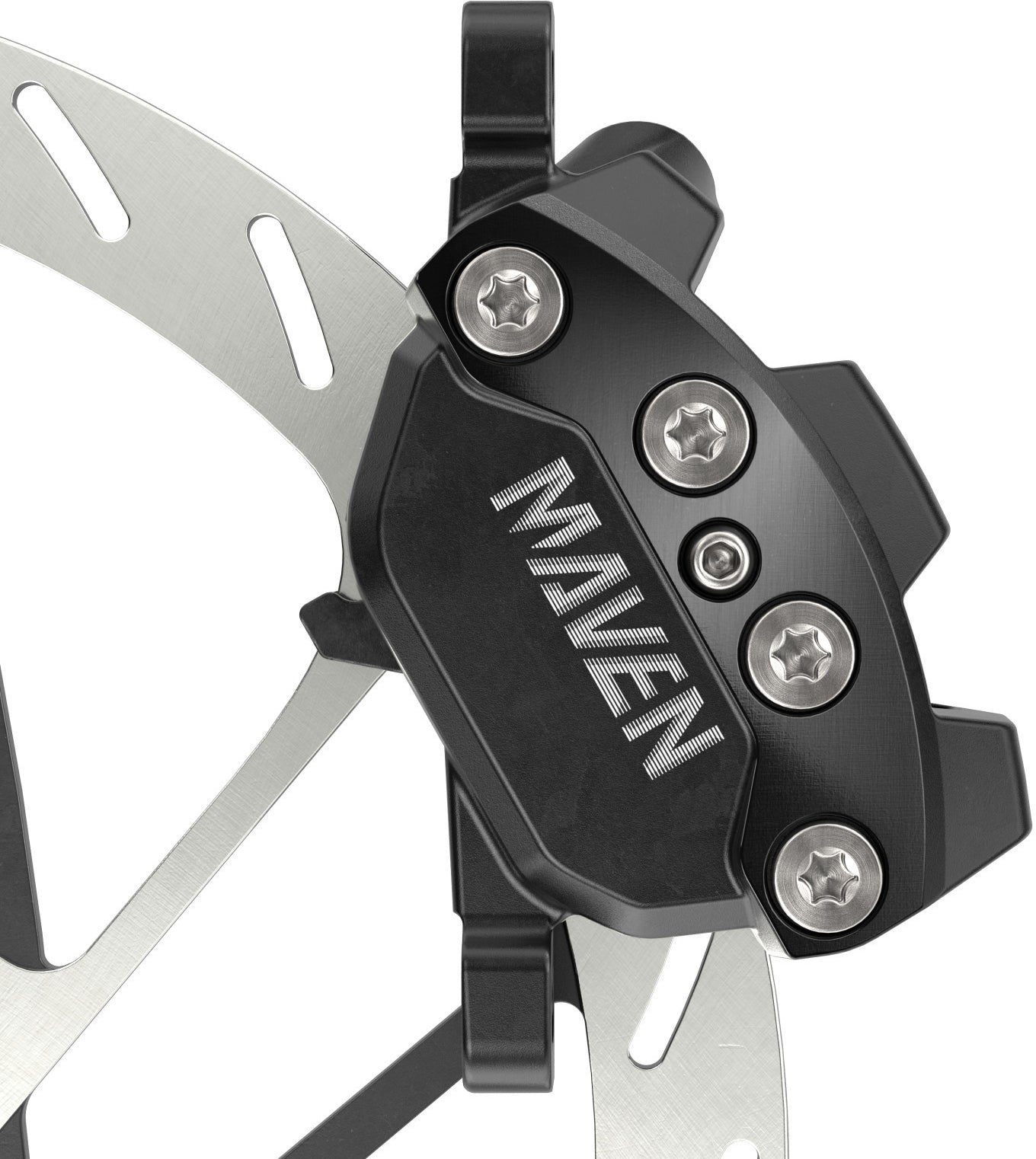 SRAM MAVEN SILVER 950mm Discless Front Brake Black