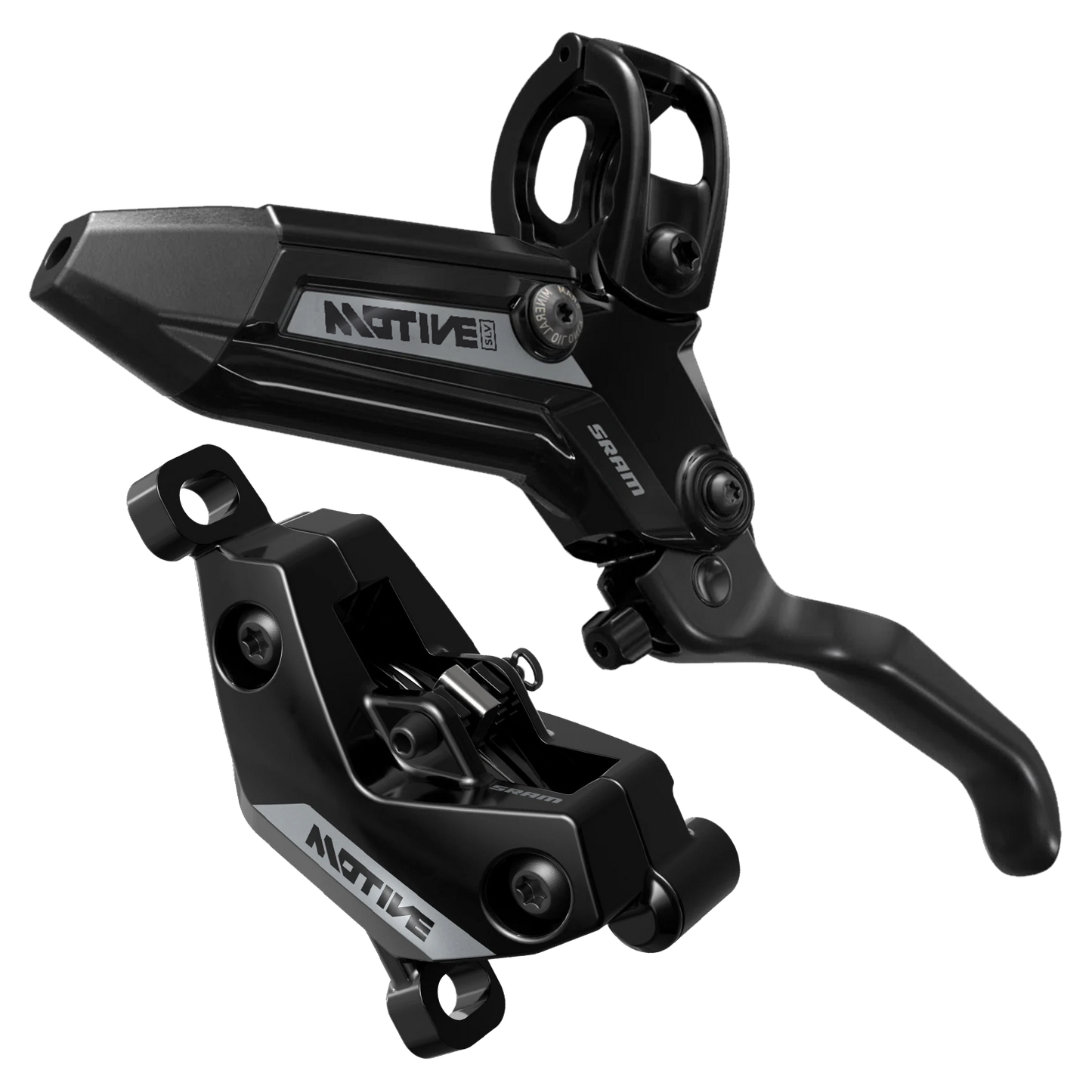 Pair of SRAM MOTIVE SILVER brakes Black