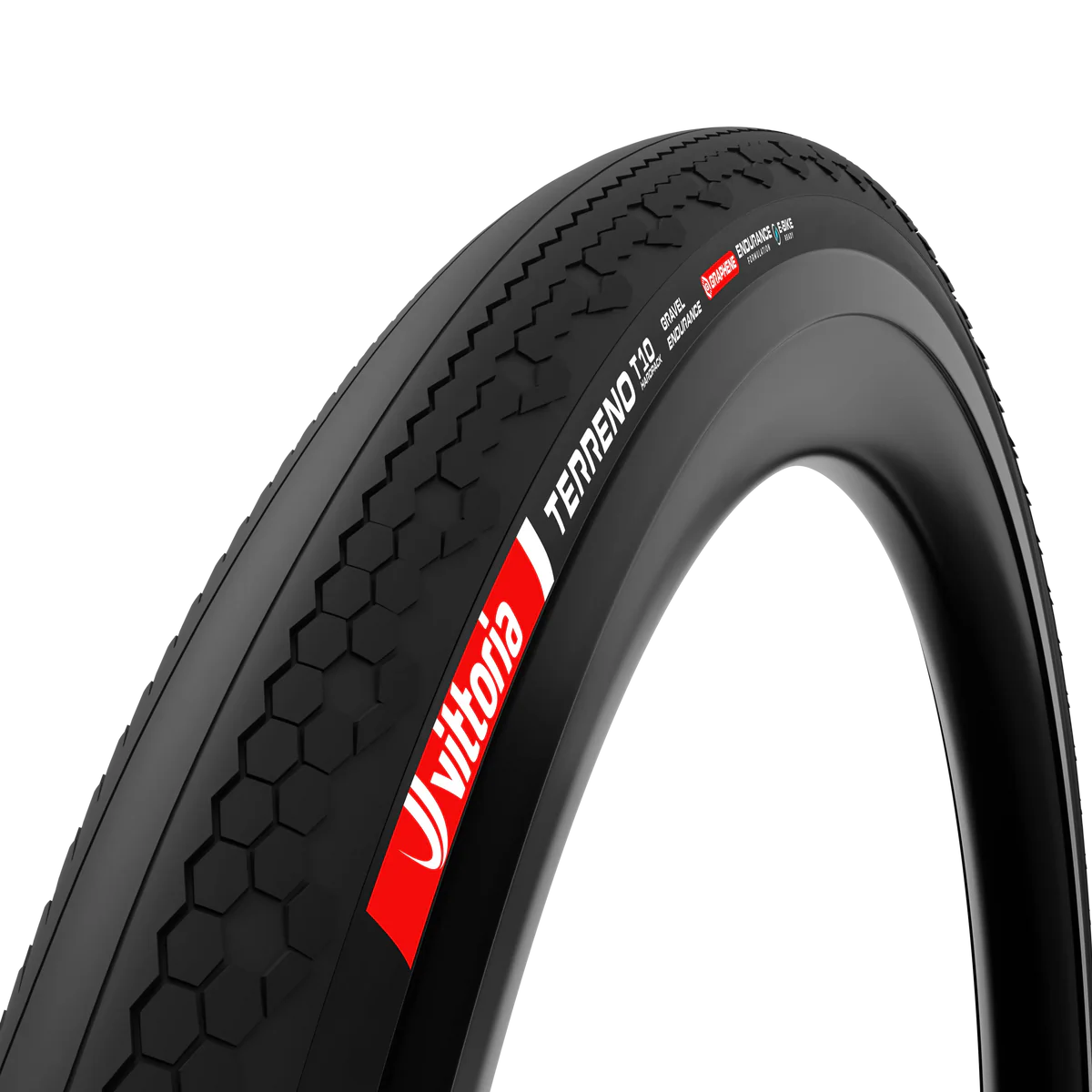 VITTORIA Terreno T10 hardpack 700x45c Gravel Endurance G2.0 Tubeless Ready Soft Black Q2 2025 tire