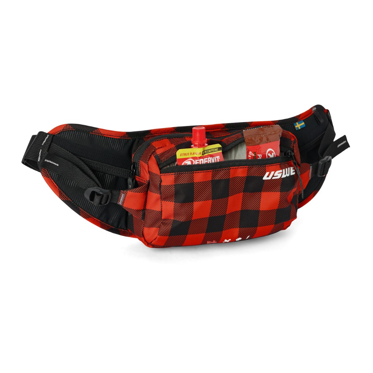 USWE WAIST 2 L Banana Bag Red