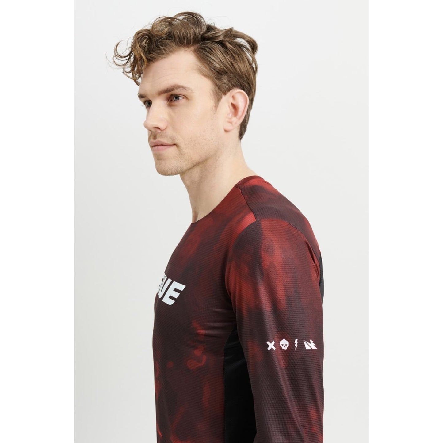 USWE LUFTIG MTB Long Sleeve Jersey Red