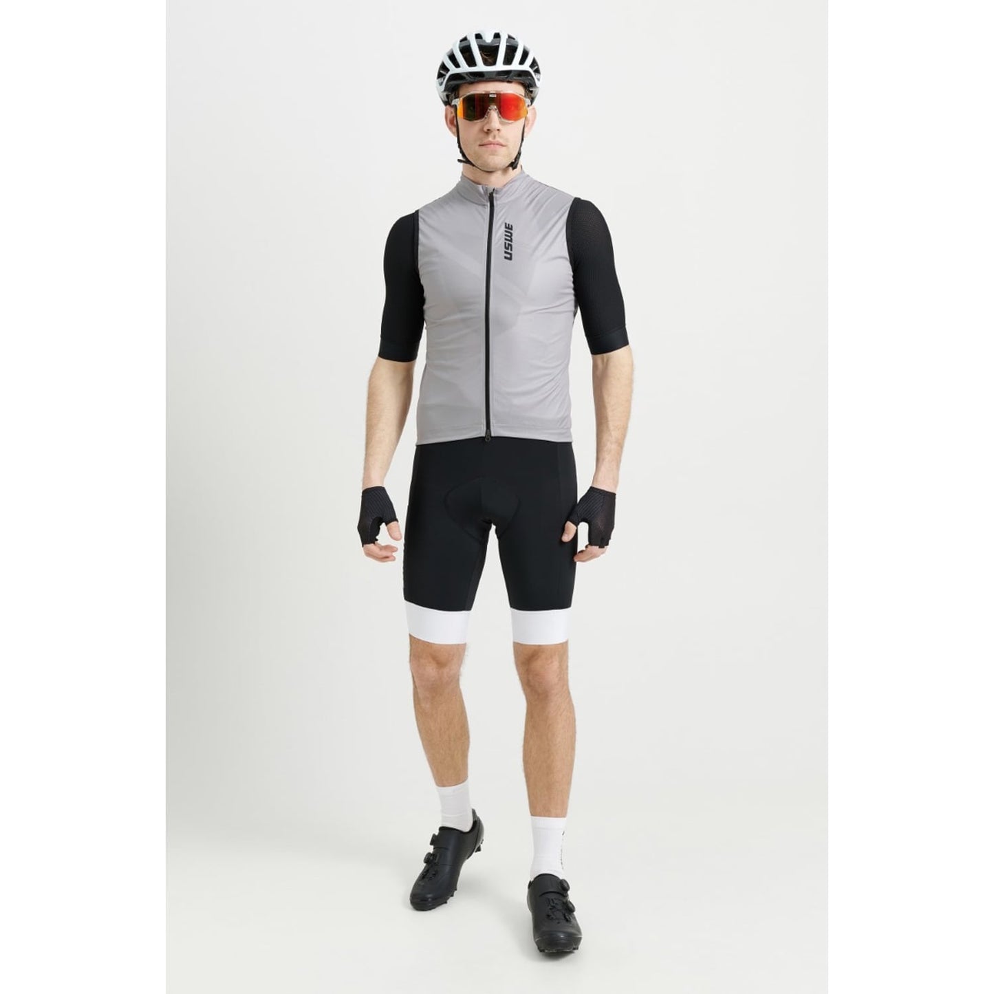 USWE WIND GRAVEL Grey Sleeveless Vest