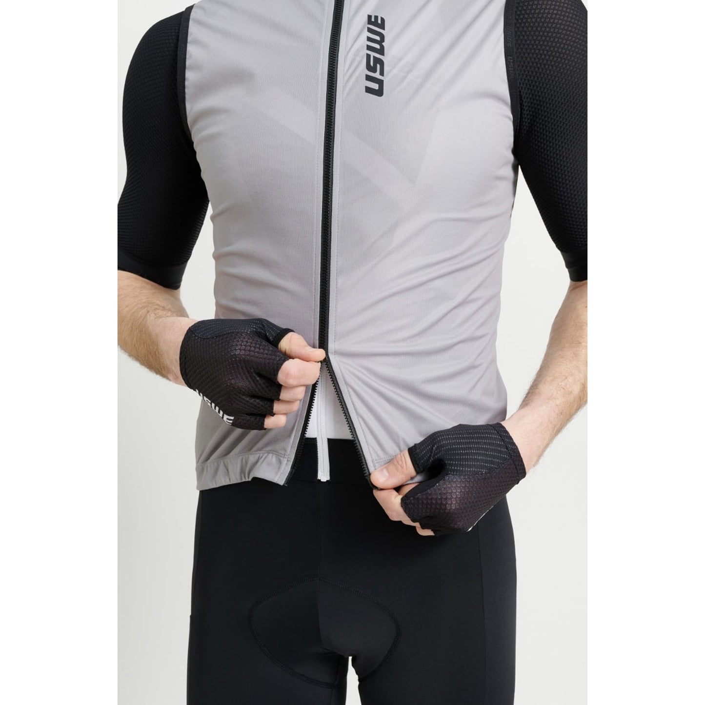 USWE WIND GRAVEL Grey Sleeveless Vest