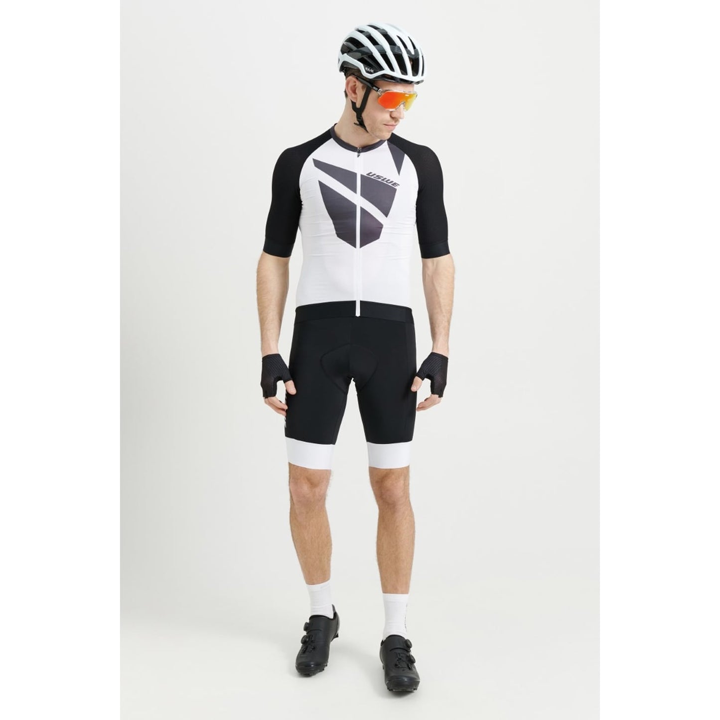 USWE SKARP GRAVEL Short Sleeve Jersey White