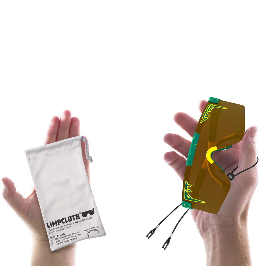 PIT VIPER THE STRAYA ORIGINAL 2.0 WIDE HDPV Polarized Gold Goggles