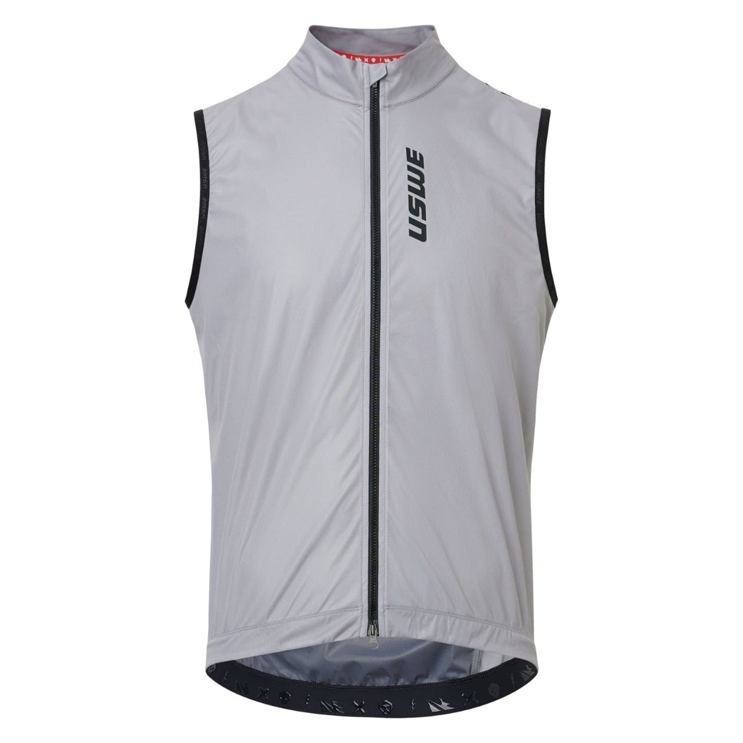 USWE WIND GRAVEL Grey Sleeveless Vest