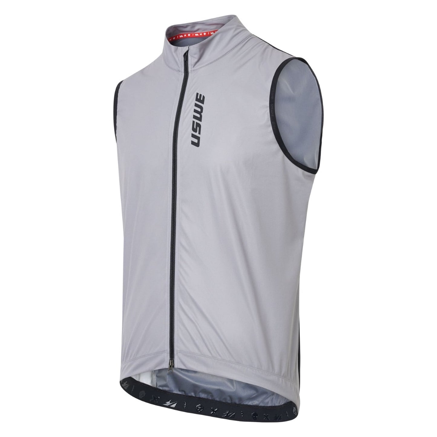 USWE WIND GRAVEL Grey Sleeveless Vest