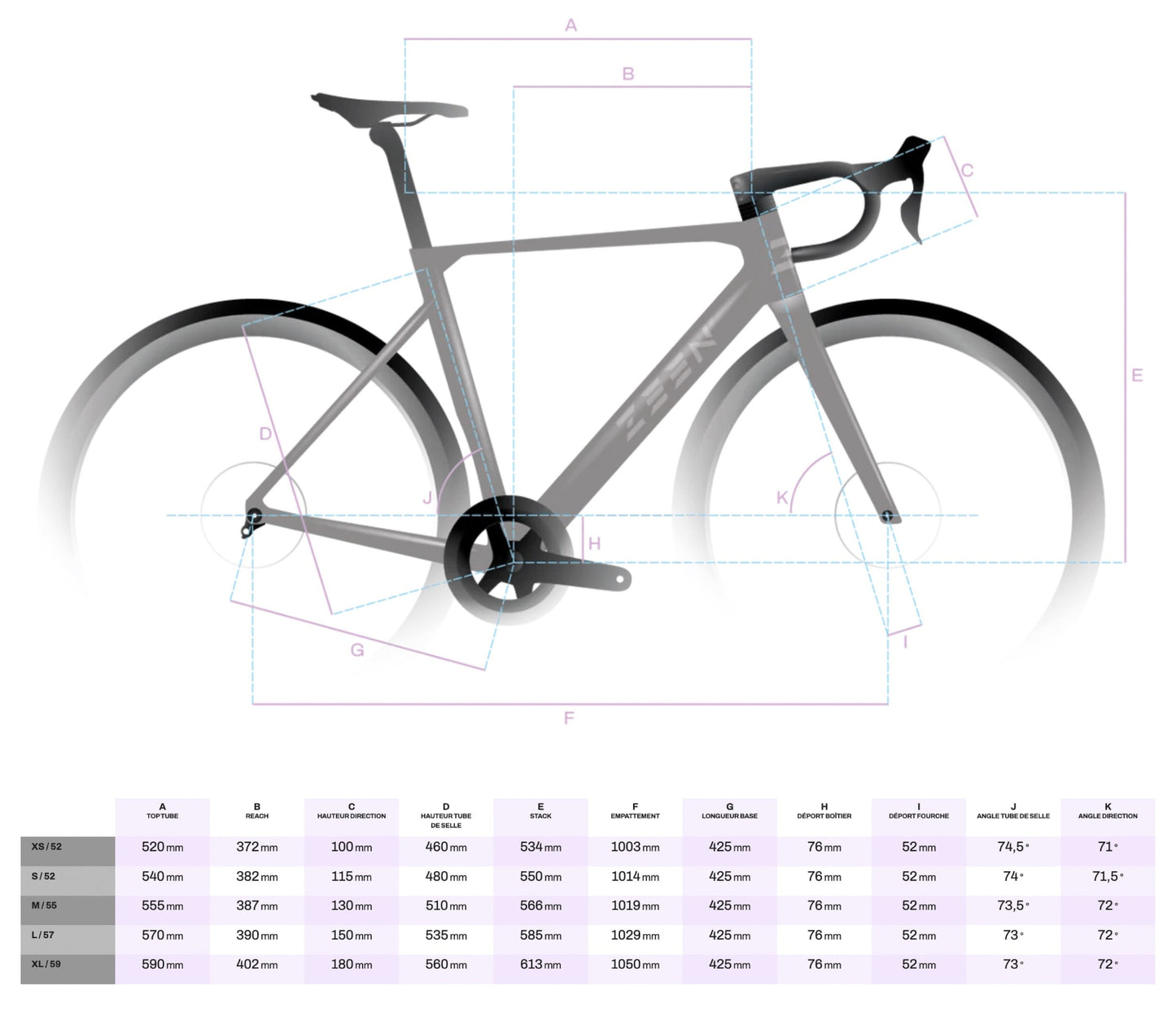 ZEEN X-RACE Sand Frame Kit