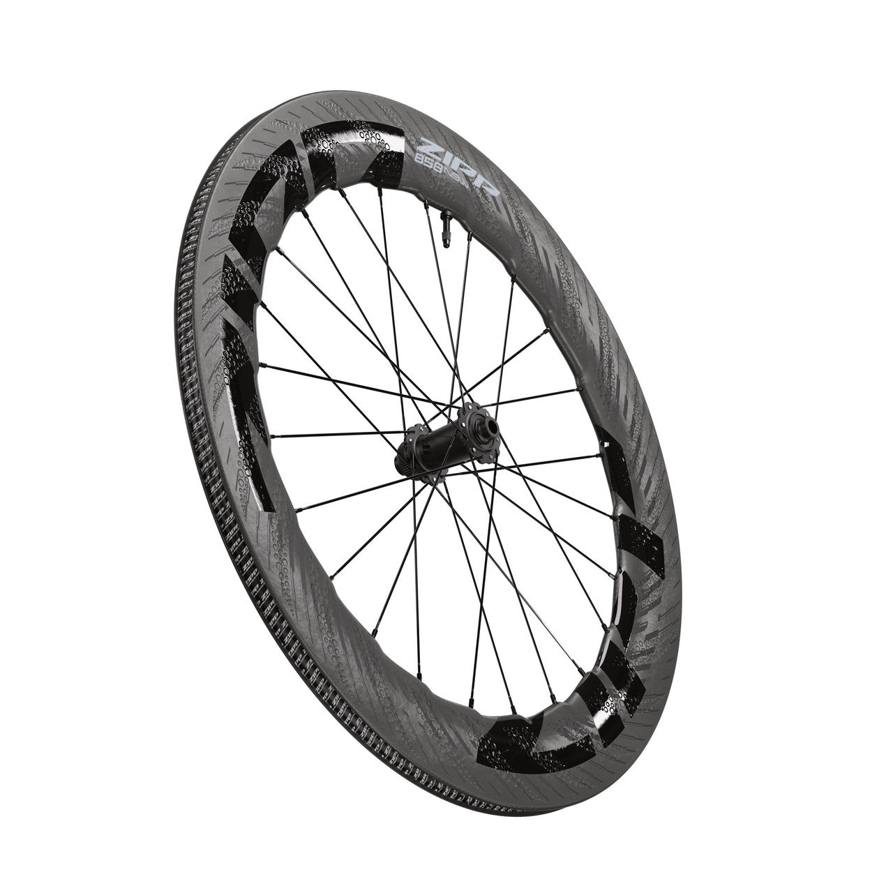 Pair of ZIPP 858 NSW DISC wheels Tubeless Ready (Center Lock)