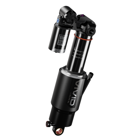 Rear Shock Vivid Ultimate DH RC2 - LinearXL Air, 2 Tokens, Reb55/Comp34, Adj Hydraulic Bottom Out,Standard Trunnion - D1