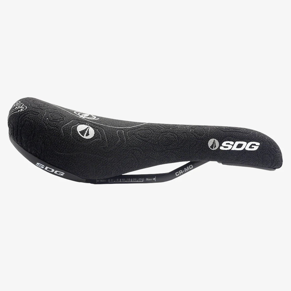 Saddle SDG APOLLO STRATOS Tomas Lemoine Signature Rails Cr-Mo Black