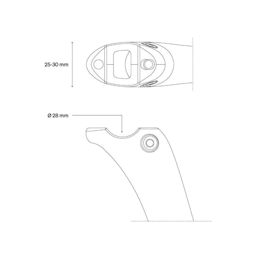 DEDA STAFFA seat post holder