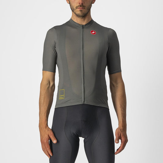 CASTELLI BREATHE ATTACK Short Sleeve Jersey Grey/Green