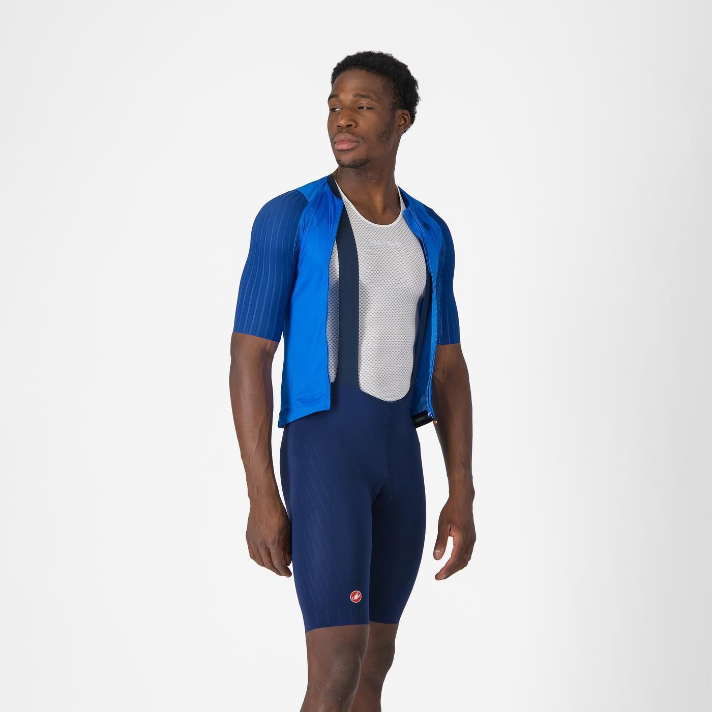 CASTELLI FREE AERO RACE S Navy Bib Tight