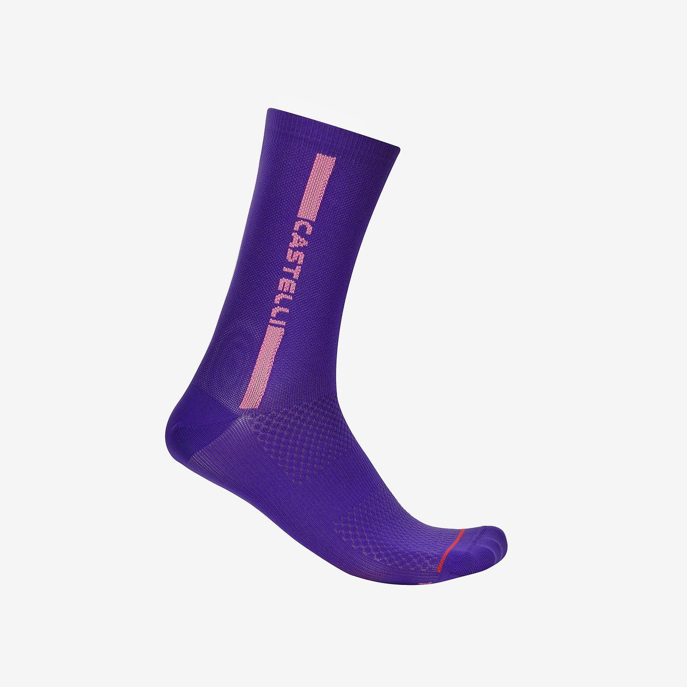 CASTELLI LINEA LOGO 15 Purple Socks