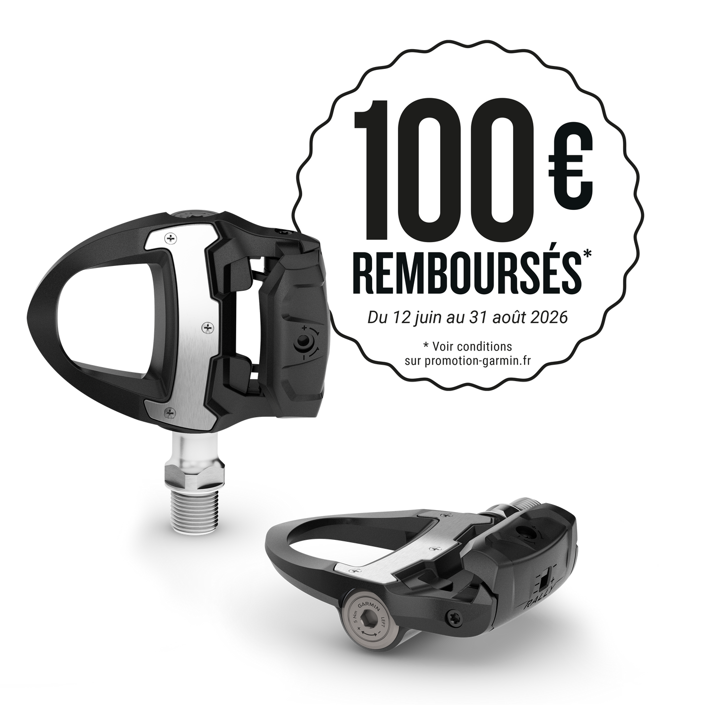 GARMIN RALLY RS 110 Power Meter Pedals