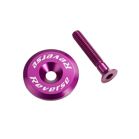 REVERSE COMPONENTS 1"1/8 Violet cap