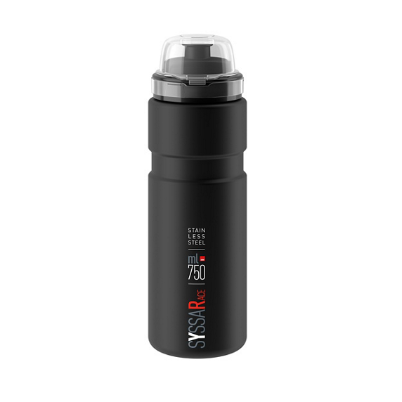 ELITE SYSSA RACE Steel Bottle Matte Black