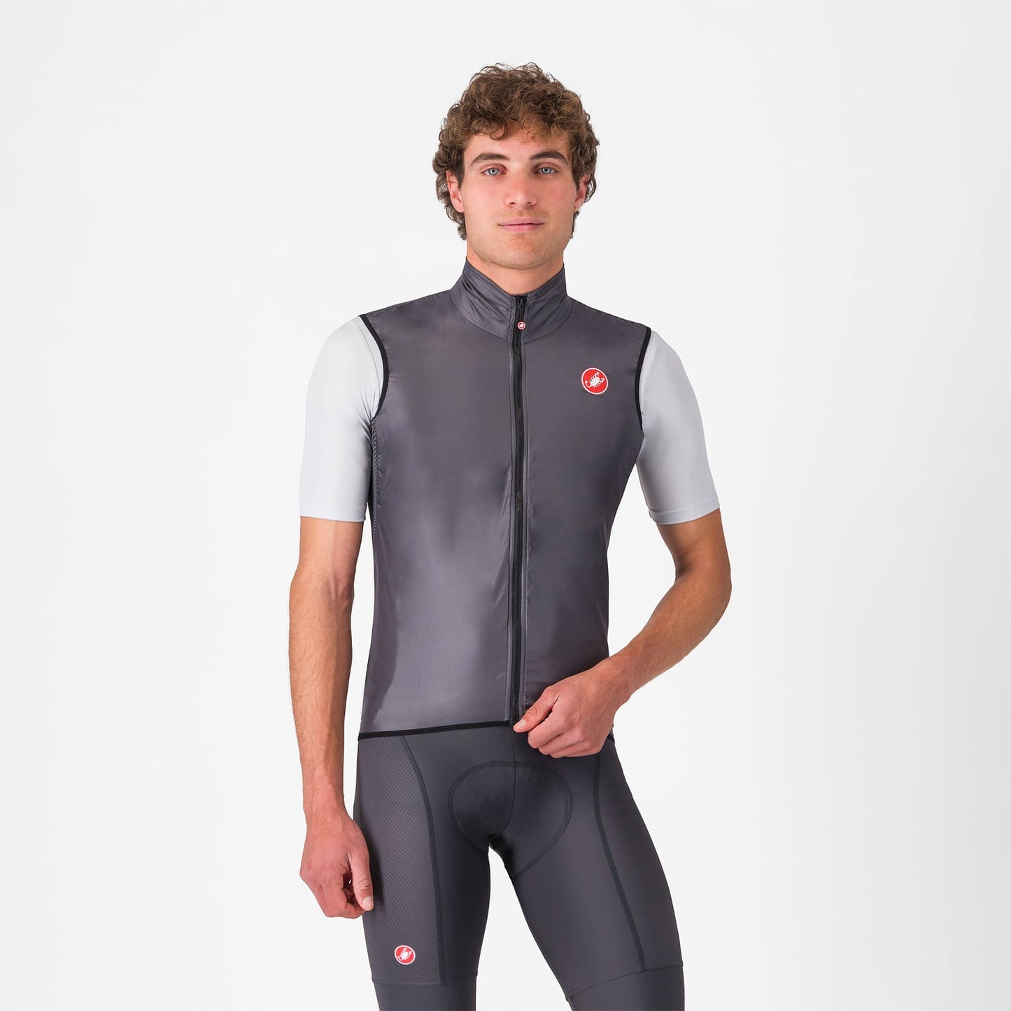 CASTELLI ARIA Sleeveless Vest Dark Grey