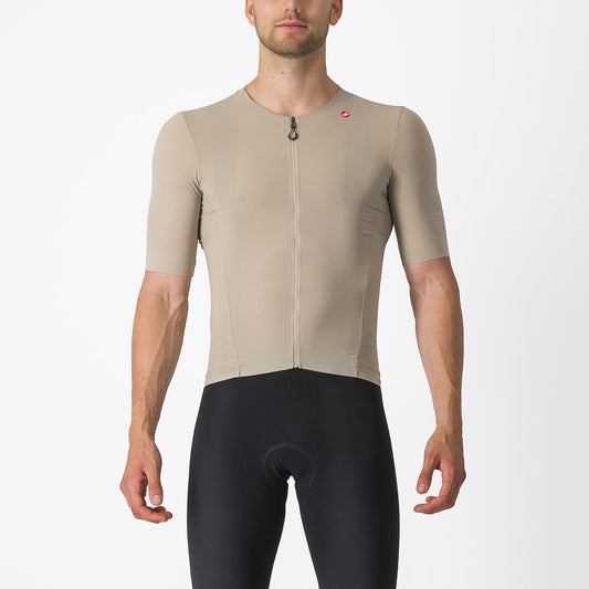CASTELLI PREMIO Short Sleeve Beige Jersey