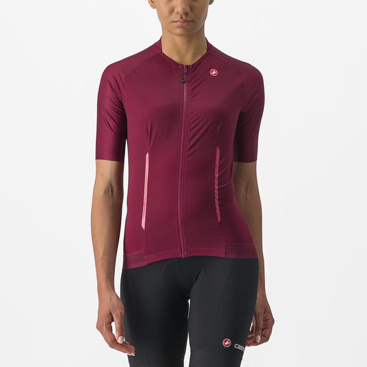CASTELLI ENDURANCE W Women's Short Sleeve Jersey Bordeaux