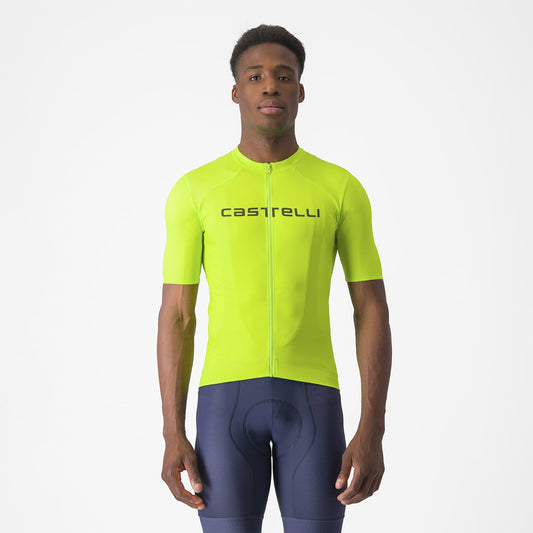 CASTELLI PROLOGO LITE Short Sleeve Jersey Yellow